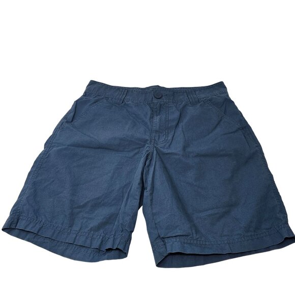 Columbia Hiking Bermuda Shorts Size 30 Men's Blue 8" Inseam Mid Rise - Picture 2 of 5
